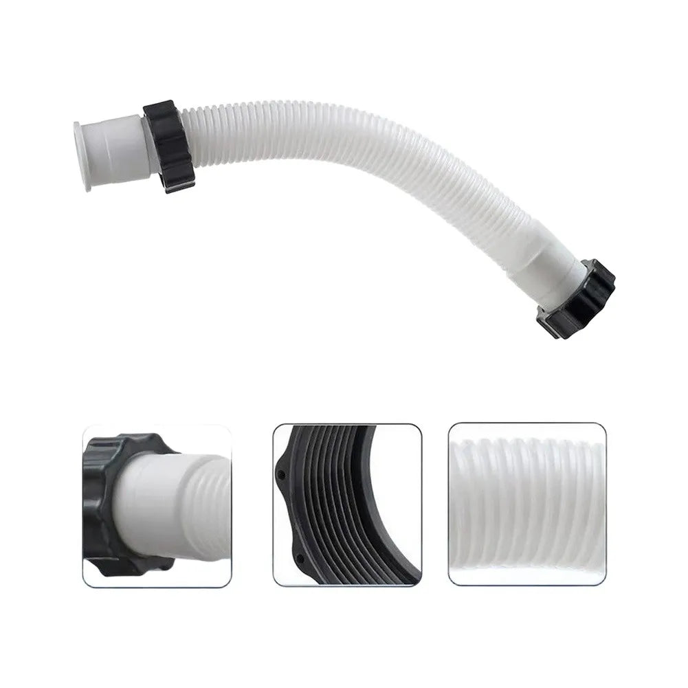Intex Pool Filter Pump Replacement Hose 25cm 1.5" PE Connector