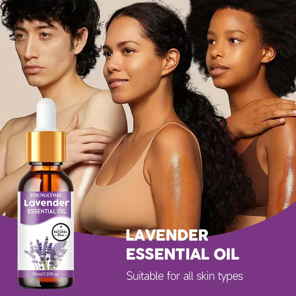 Lavender & Grapefruit Massage Body Oil – Moisturizing Skin Care