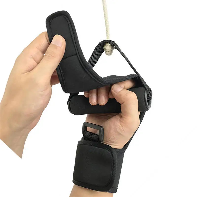 Rehabilitation Assistance Gloves Fixed Finger Grip Strength Training Punching Exercise Equipment Protective Gear Peaceful Pleasures Health and Wellness