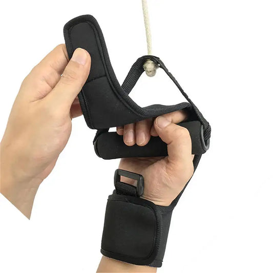 Rehabilitation Assistance Gloves Fixed Finger Grip Strength Training Punching Exercise Equipment Protective Gear Peaceful Pleasures Health and Wellness