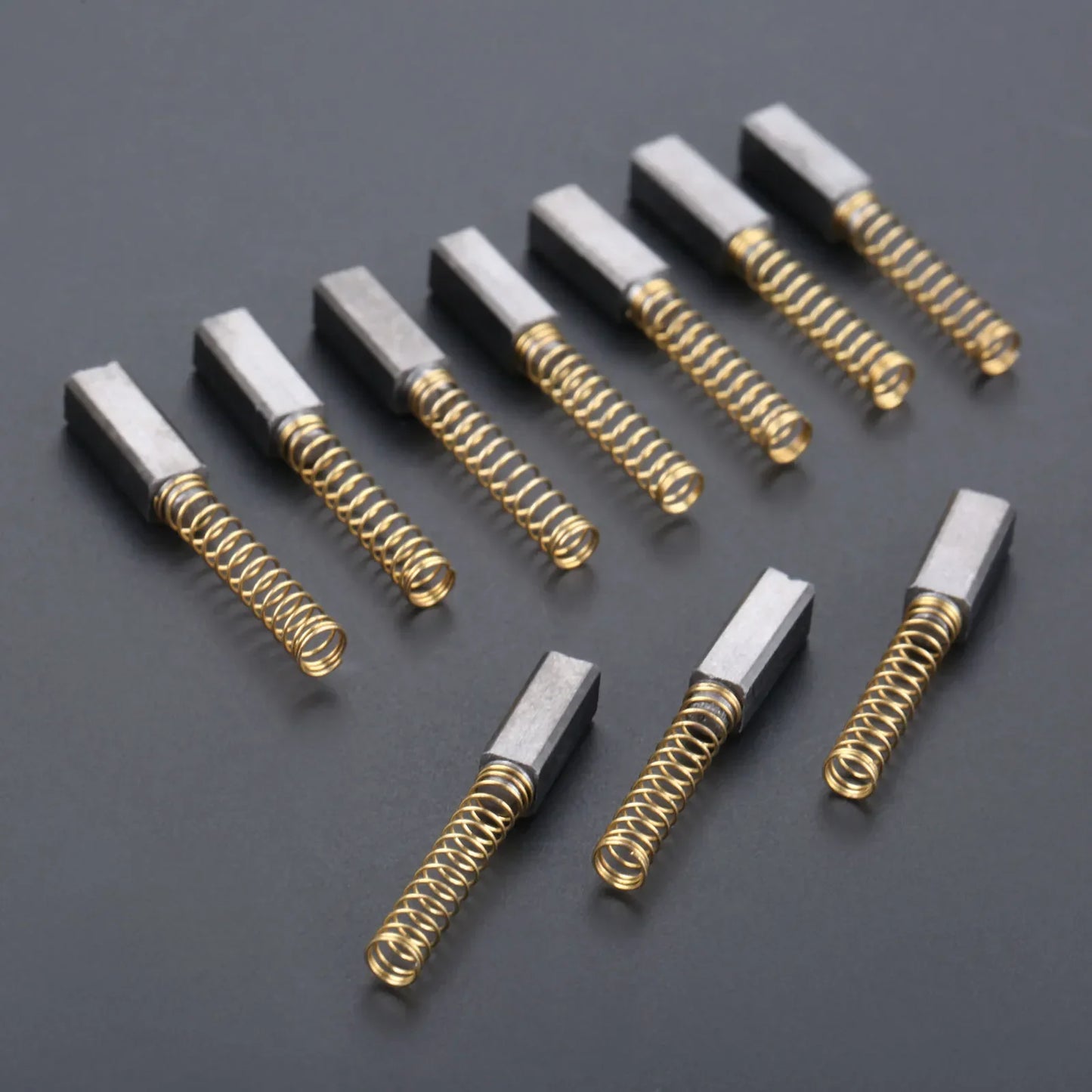 10Pcs Carbon Motor Brushes for Sewing Machines – 4.5×4×11mm