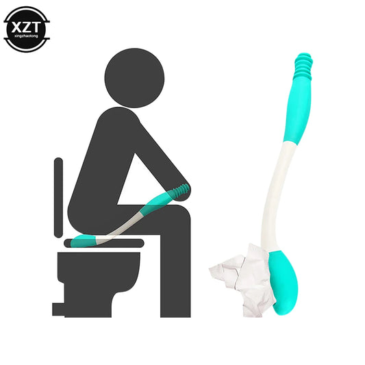 Toilet Aid Wiping Wand – Long Handle Bottom Wiper for Elderly