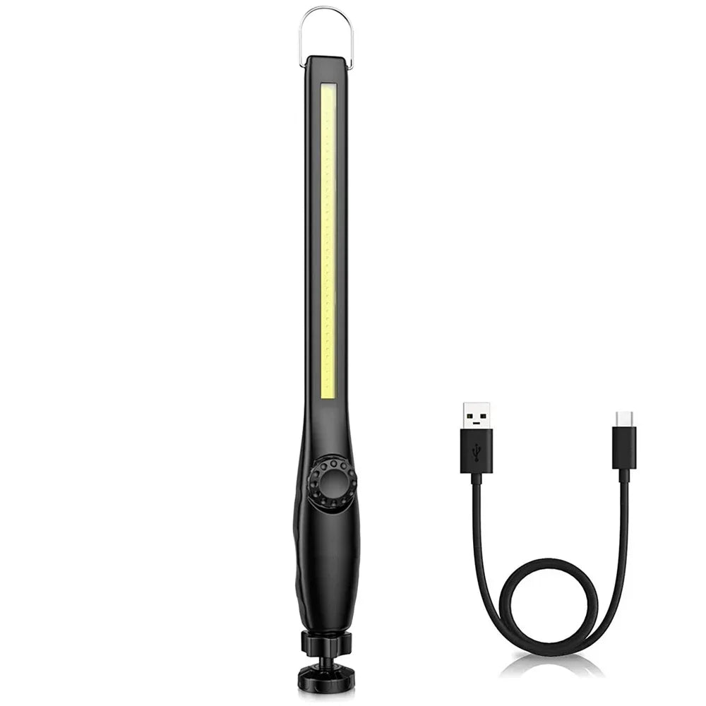 COB LED Magnetic Work Light – USB Rechargeable, 700 Lumens