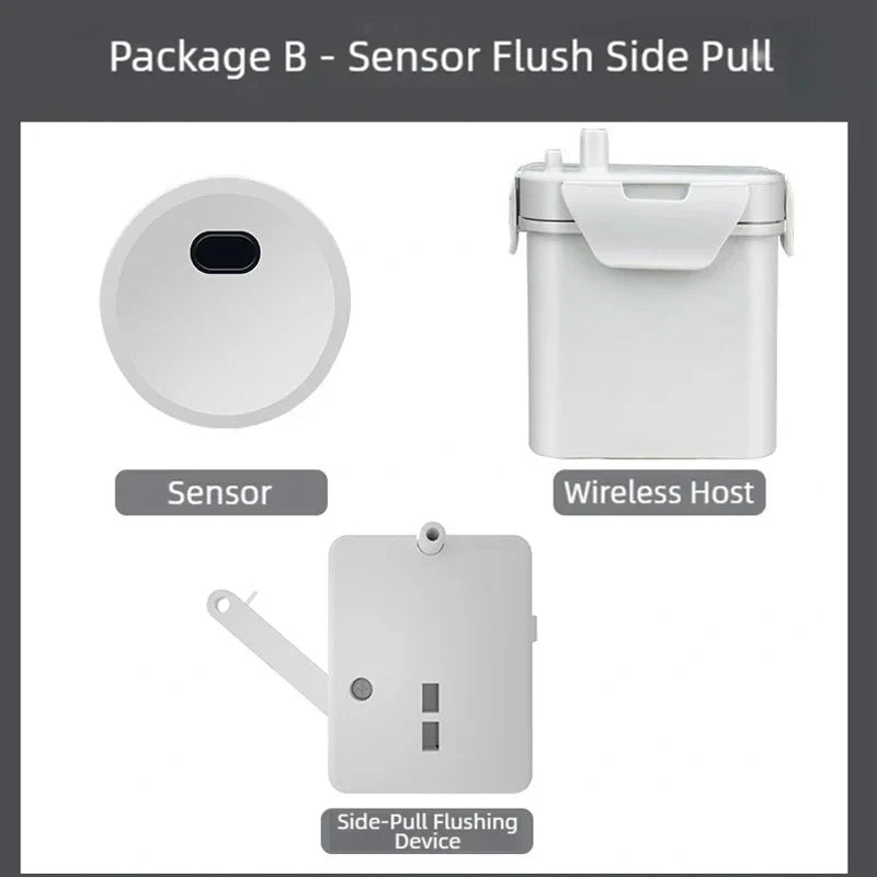 Wetips Touchless Auto Toilet Flush Sensor System | MT-051