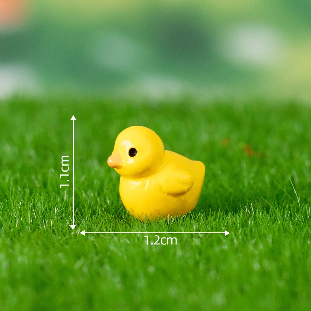 1Pcs Rabbit Squirrel Elephant Fox Sheep Duck Pig Cat Frog Snake Figurine Miniature Fairy Garden Decoration Accessories decoração Peaceful Pleasures Health and Wellness 14