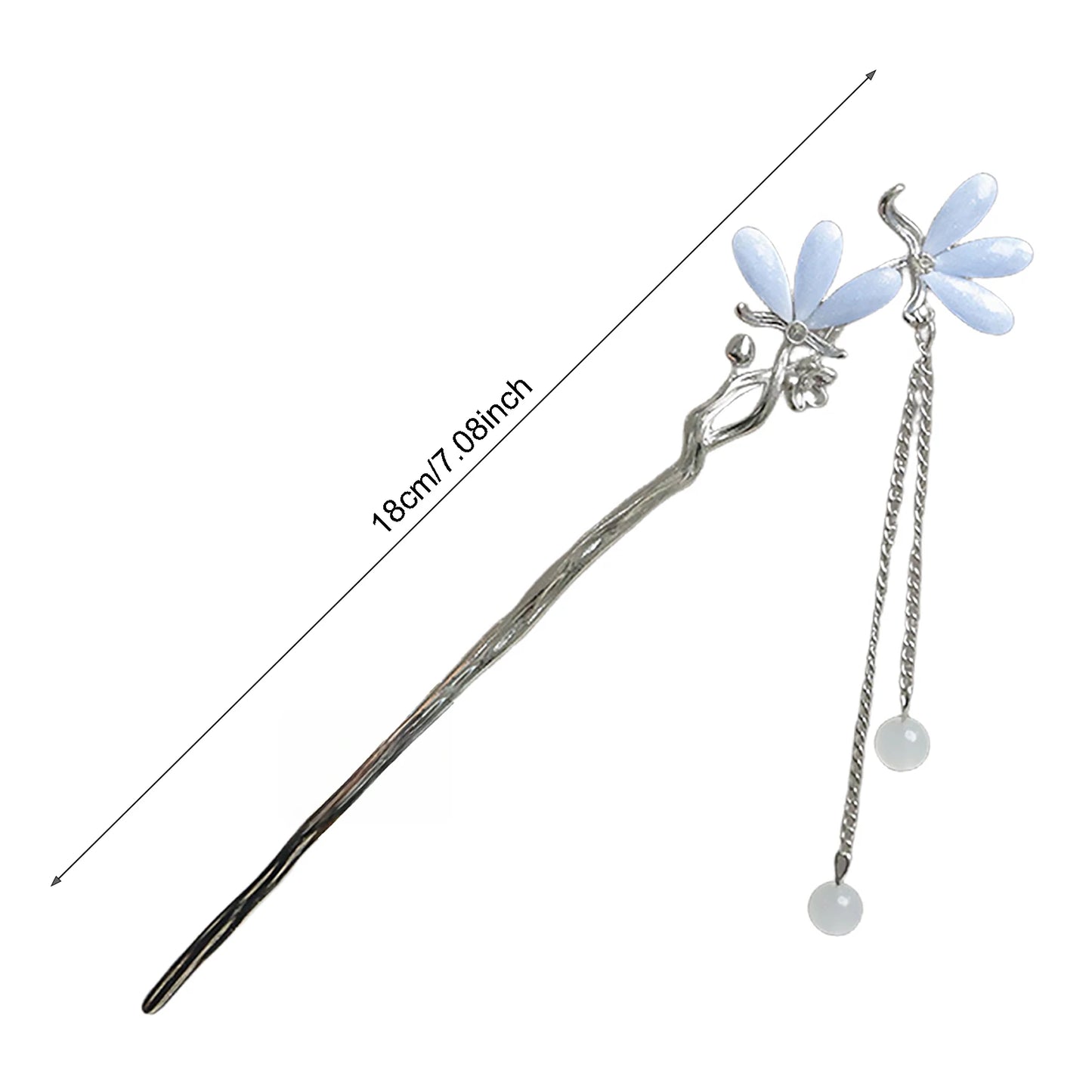 Alloy Hanfu Matching Hair Sticks New-Chinese Style Hair Stick for Holiday Party Hair Accessories Peaceful Pleasures Health and Wellness