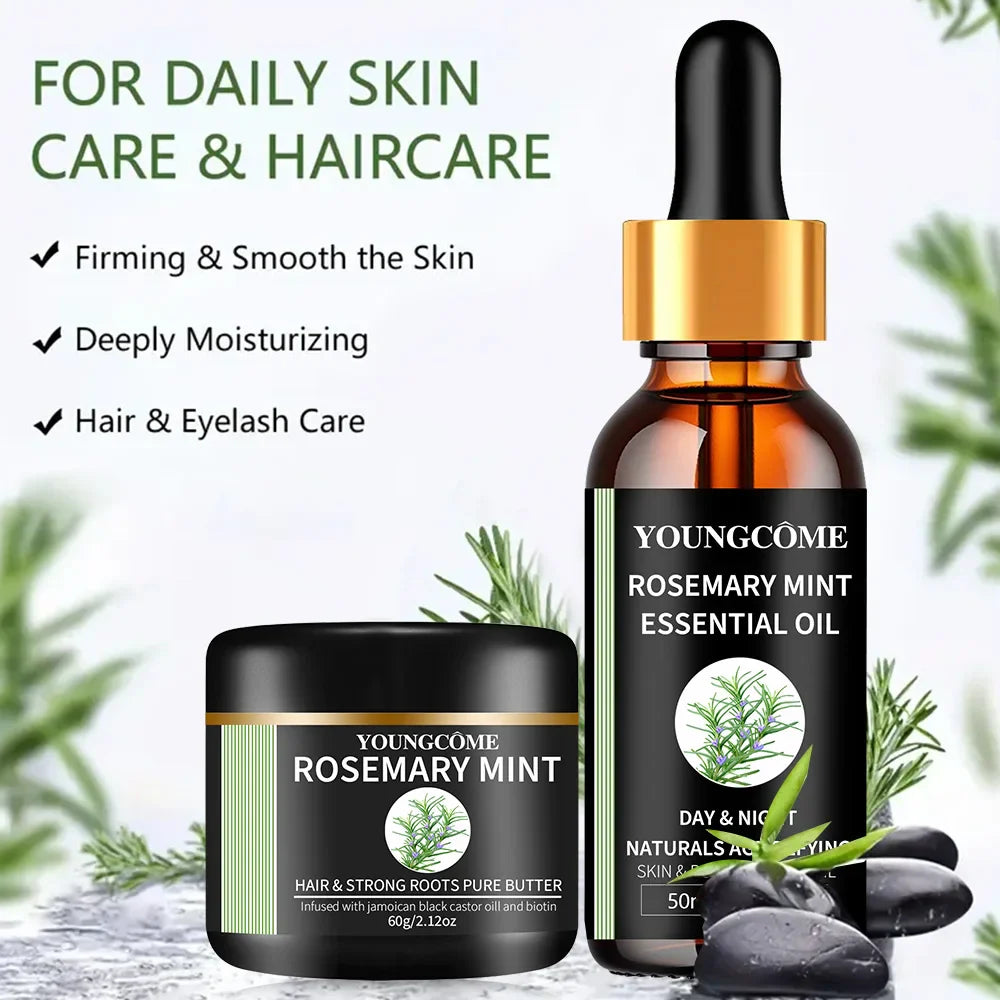 YOUNGCOME Rosemary Mint Hair Growth Oil & Film Treatment