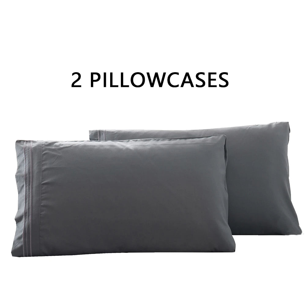 Battilo Soft Microfiber Pillowcase Set of 2 | Queen & King Size
