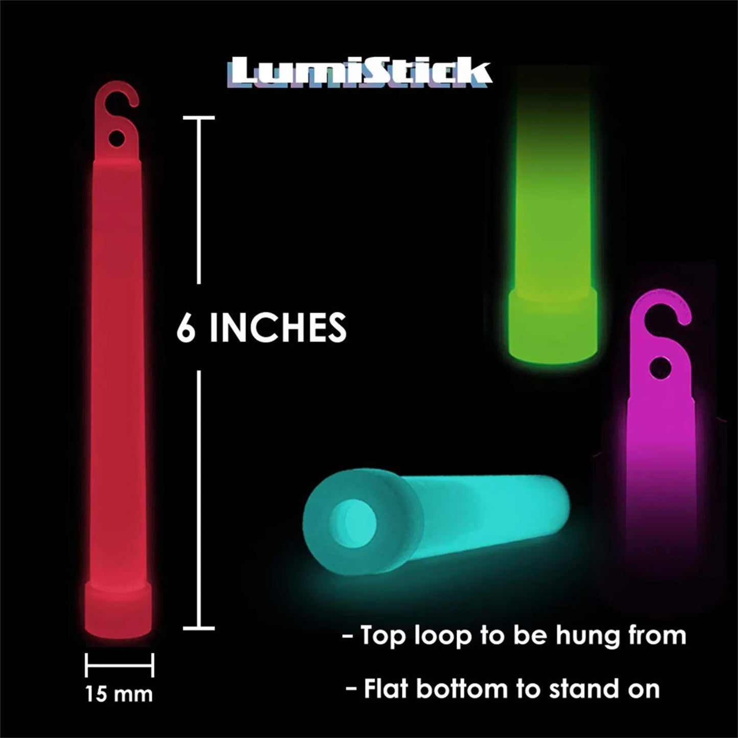 5PCS Ultra Emergency Bright Glow Sticks Camping Hiking Chem Glow Stick Lights for Parties Blackout Storm Ready Use Peaceful Pleasures Health and Wellness