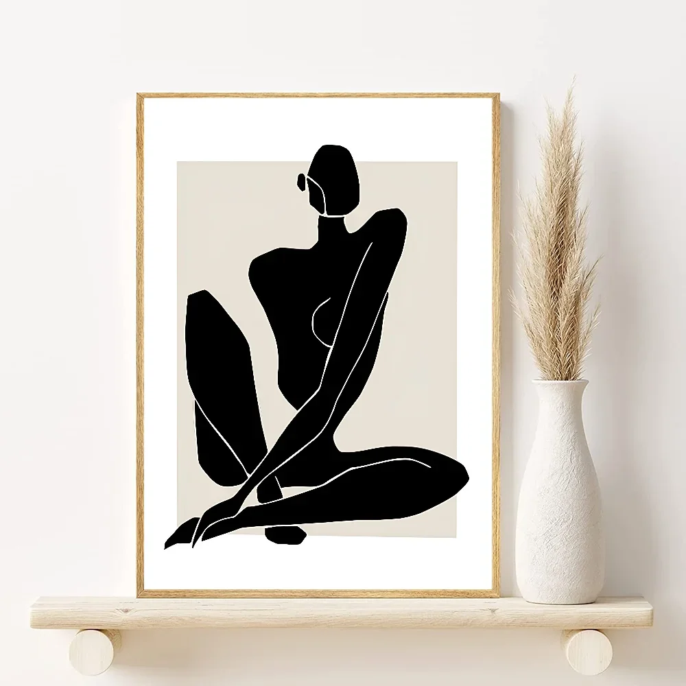 Abstract Bohemian Canvas Wall Art Poster | Aesthetic Home Décor Canvas Wall Art Peaceful Pleasures Health and Wellness
