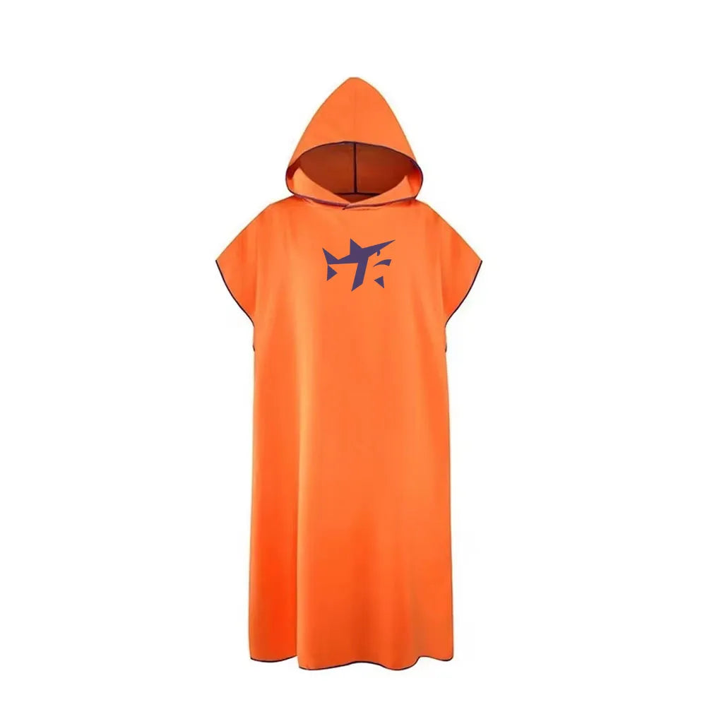 Hooded Quick-Dry Microfiber Changing Robe | Beach & Swim
