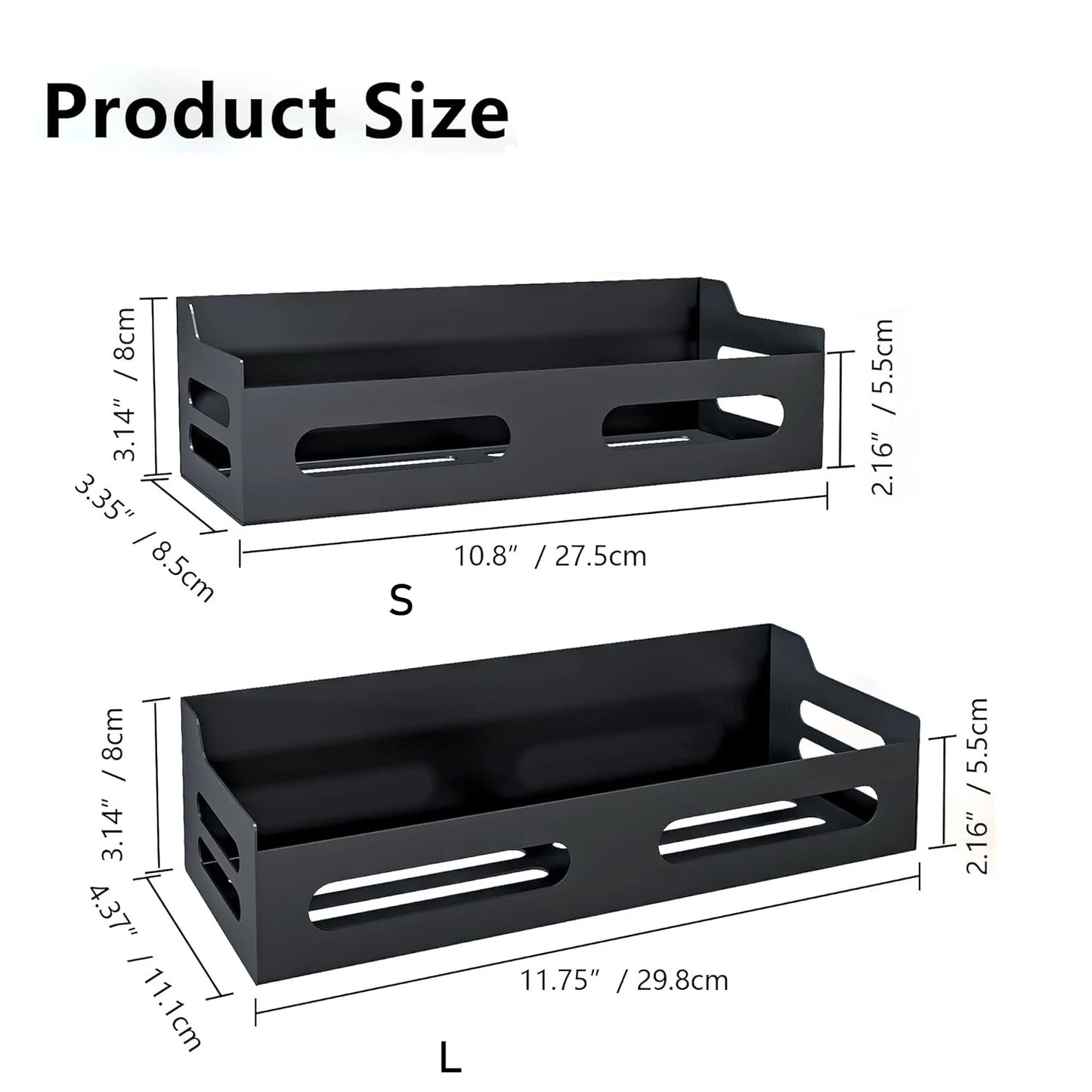 Magnetic Fridge Side Storage Rack – No-Drill Kitchen Shelf