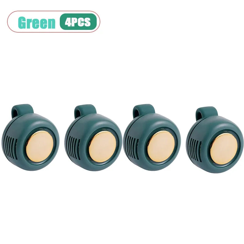 Clip-On USB Mini Bladeless Fan | 3-Speed Portable Travel Fan