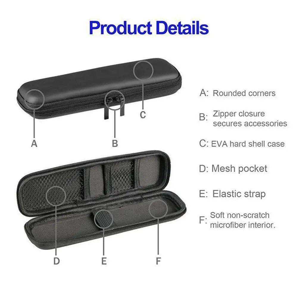 EVA Hard Shell Pencil Case Organizer for School Supplies Peaceful Pleasures Health and Wellness