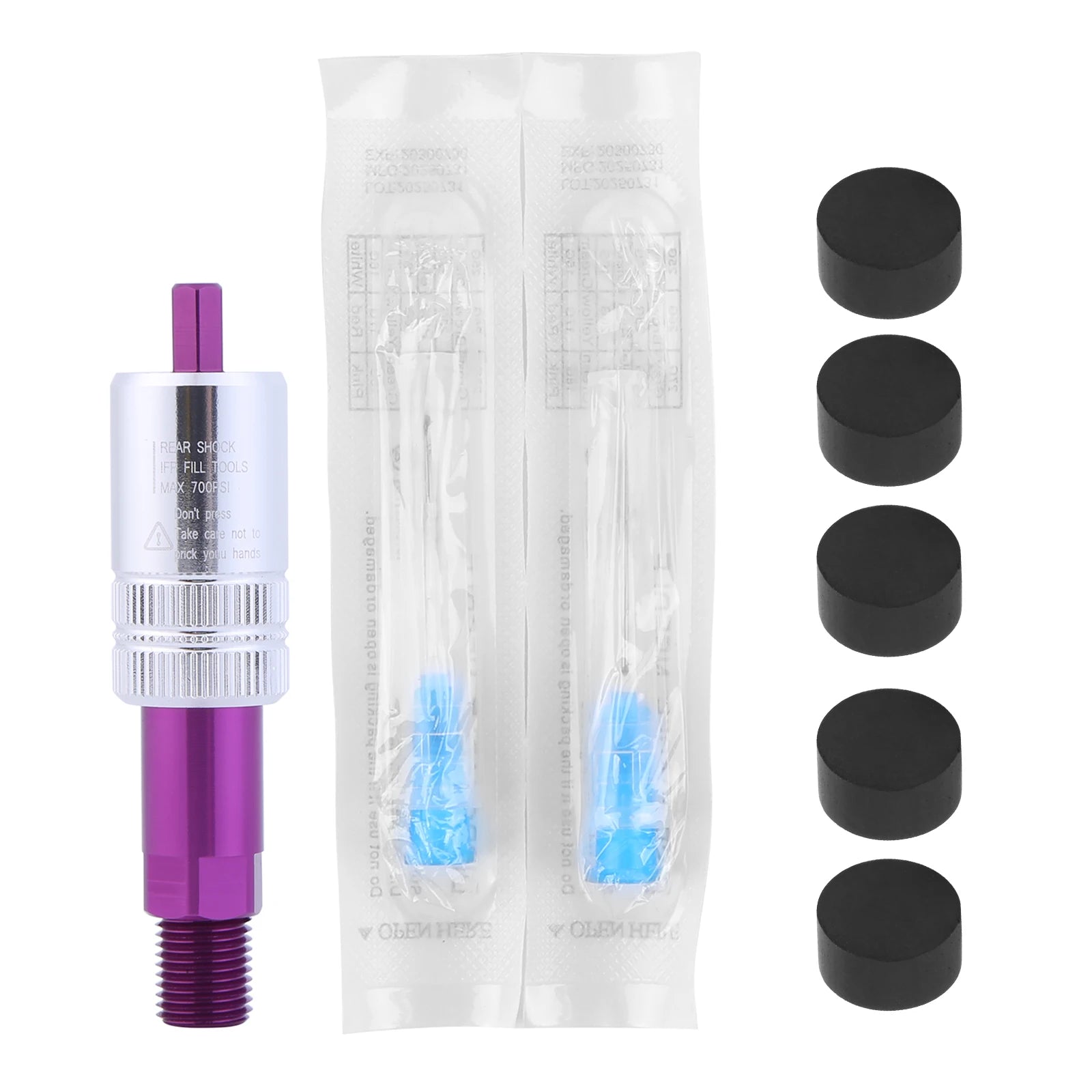 Fill Tool Adaptor Bike Rear Shock IFP Needle Charging Adapter for FOXRP2/23/FLOAT-X/CTD/FLOAT-DPS X-FUSION CCDB Peaceful Pleasures Health and Wellness