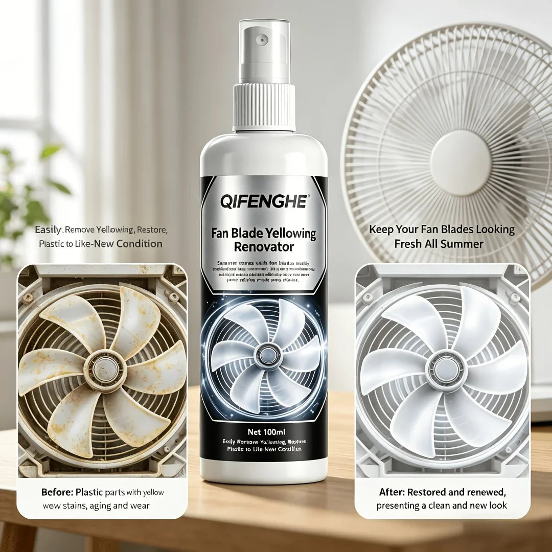 White Plastic Restorer Spray – Oxidation & Yellowing Remover