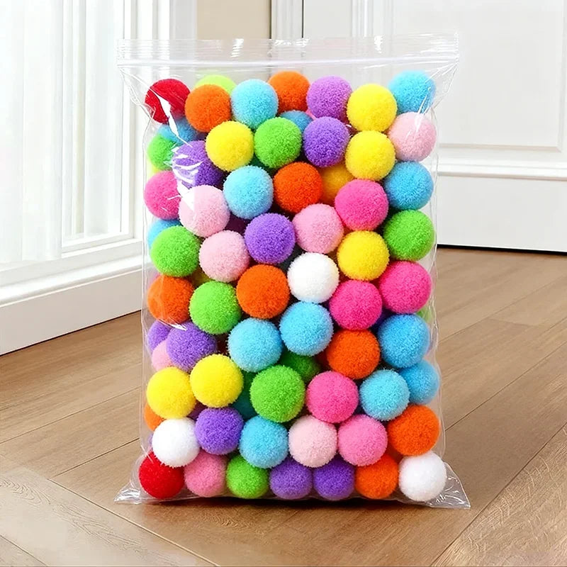 Mini Launcher Cat Toy – Interactive Plush Ball Shooting Game