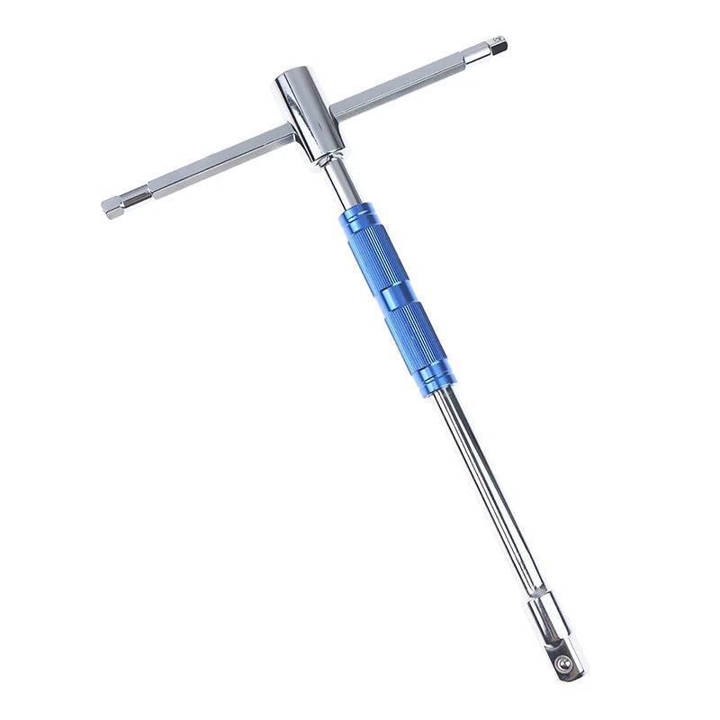 Interchangeable Socket T-Handle Wrench Set | Chrome Vanadium Socket Wrench Set Peaceful Pleasures Health and Wellness A3