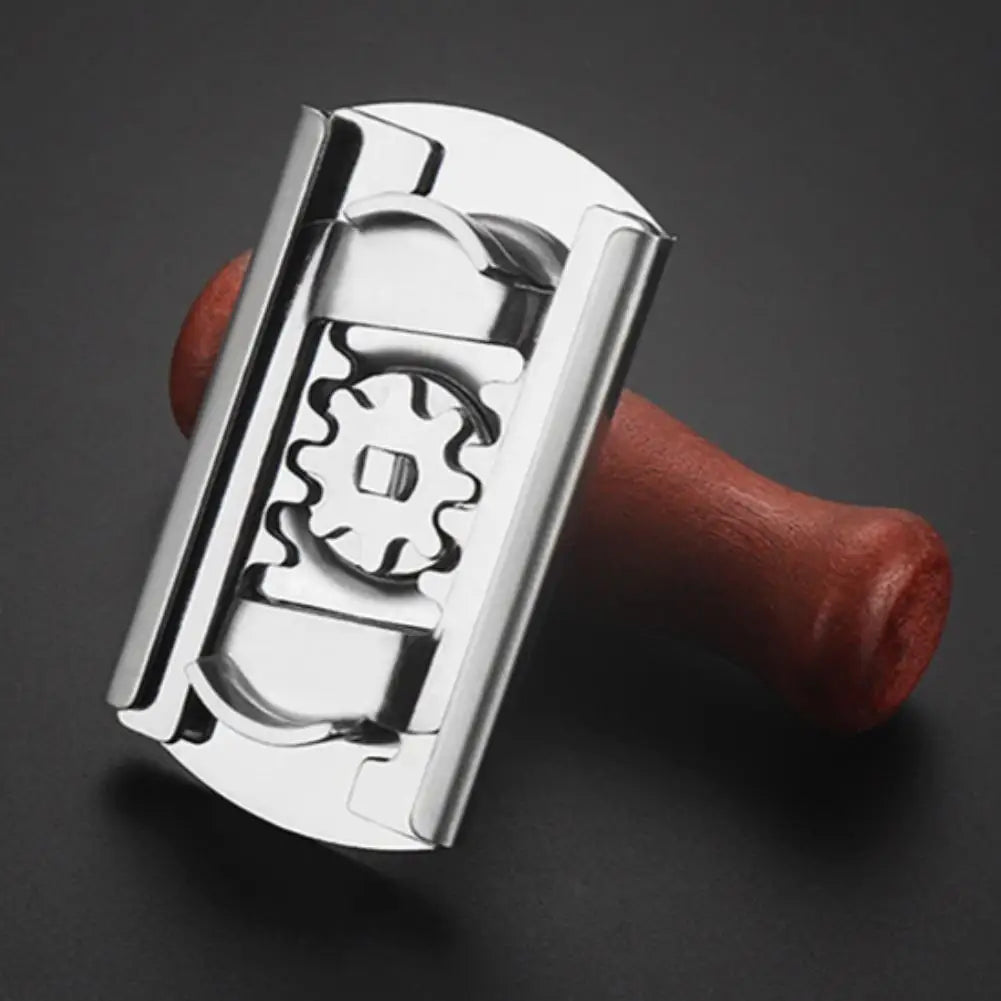 Universal Adjustable Jar Opener – Stainless Steel & Wood Handle