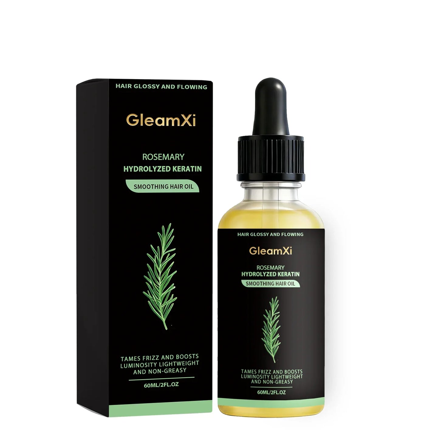 Gleamxi Rosemary Hair Growth Serum – Regrow & Repair 60ml