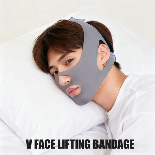 V Face Lifting Bandage Beauty Facial Carving Sleep Mask Double Chin Face Mask Reduce Face Thinning Slimmer For Men Peaceful Pleasures Health and Wellness