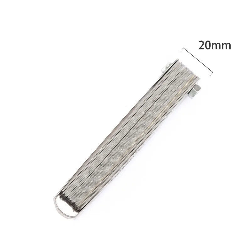 Feeler Gauge Portable Durable Various Specifications Arc Stainless