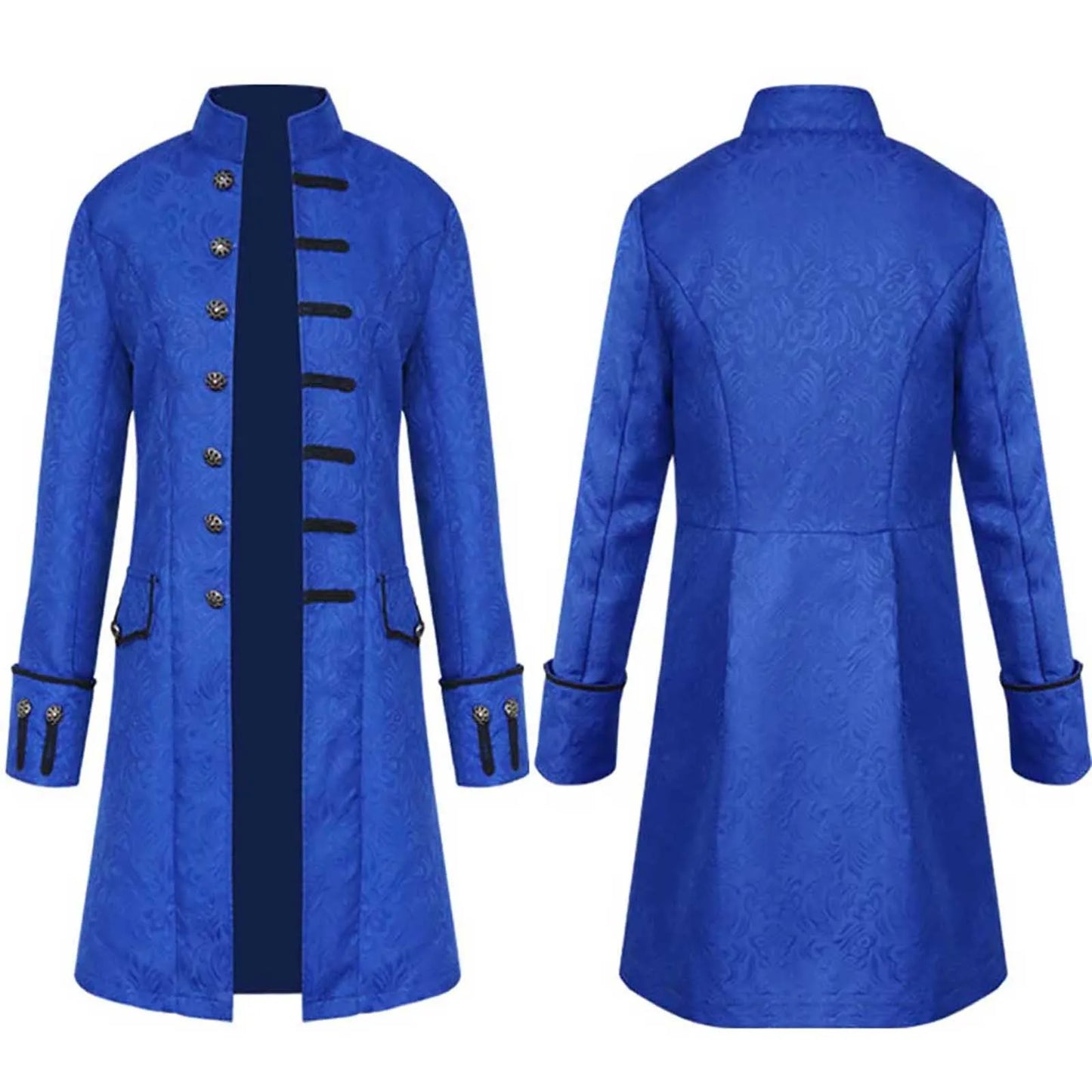 Men's Medieval Gothic Frock Coat | Victorian Renaissance LARP