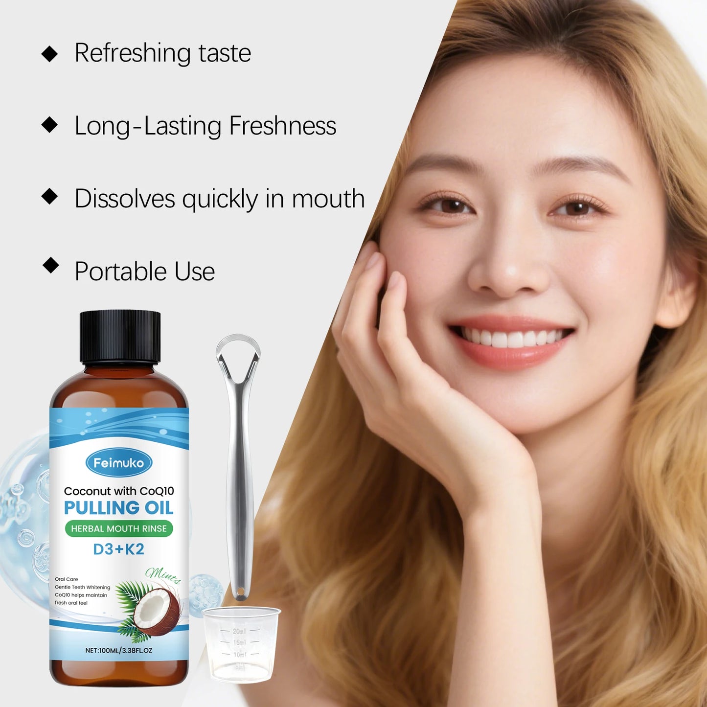 Fresh Breath Mouthwash Set | Daily Oral Care for Teeth