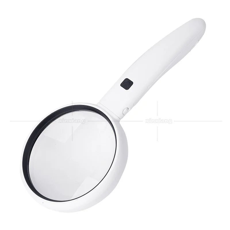 Magnifier Three Fold Combination Interchangeable Handheld Led Magnifying Glass Peaceful Pleasures Health and Wellness