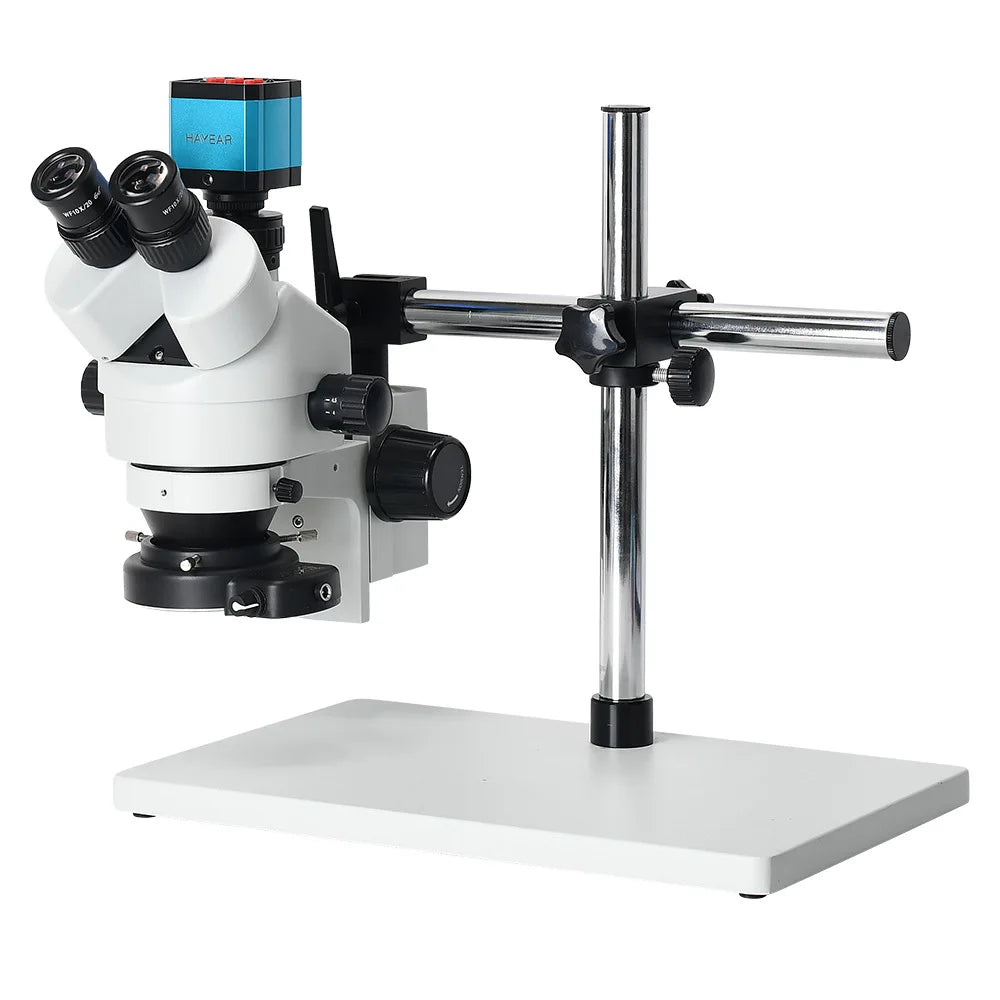 Dual Lens 7-45X Continuous Zoom Microscope for Mobile Phone Maintenance, Circuit Board Soldering Peaceful Pleasures Health and Wellness