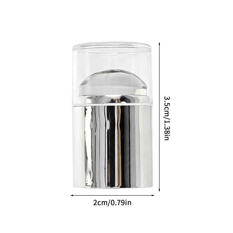 Jelly Silicone Nail Stamper With Scraper Transparent Nail Templates Stamp For Stamping Polish Printing Manicure Tools Peaceful Pleasures Health and Wellness