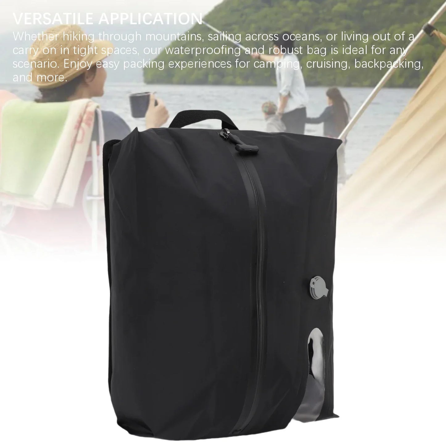 70d TPU Reusable Vacuum Compression Bag Bags Travel Space Saving