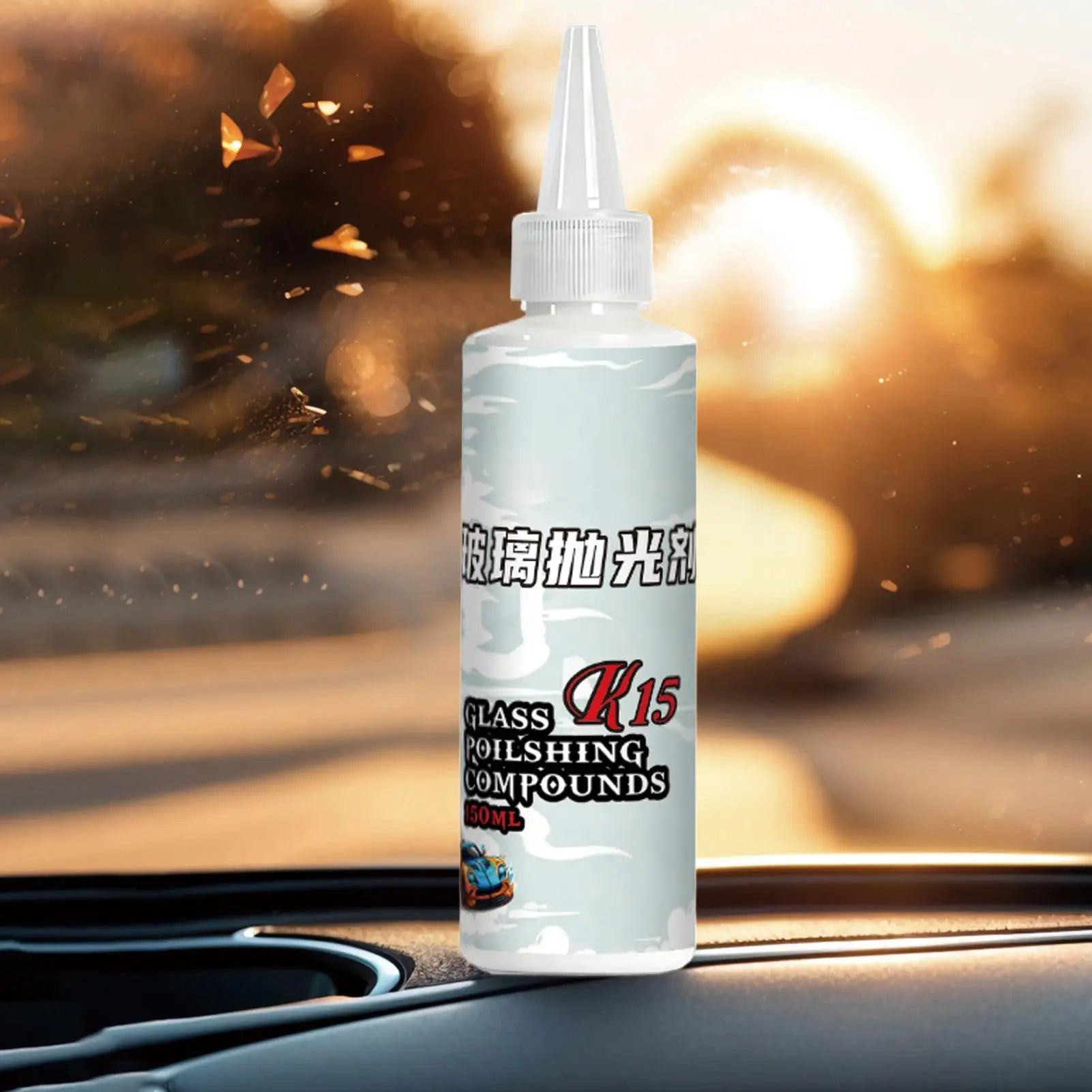 150ml Windshield Scratch Remover & Car Glass Oil Film Cleaner Glass Scratch Remover Peaceful Pleasures Health and Wellness