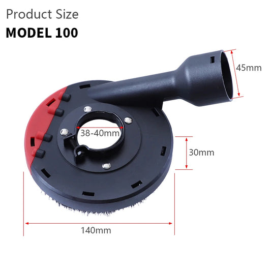 Angle Grinder Dust Shroud Cover – Universal 100/125mm Peaceful Pleasures Health and Wellness