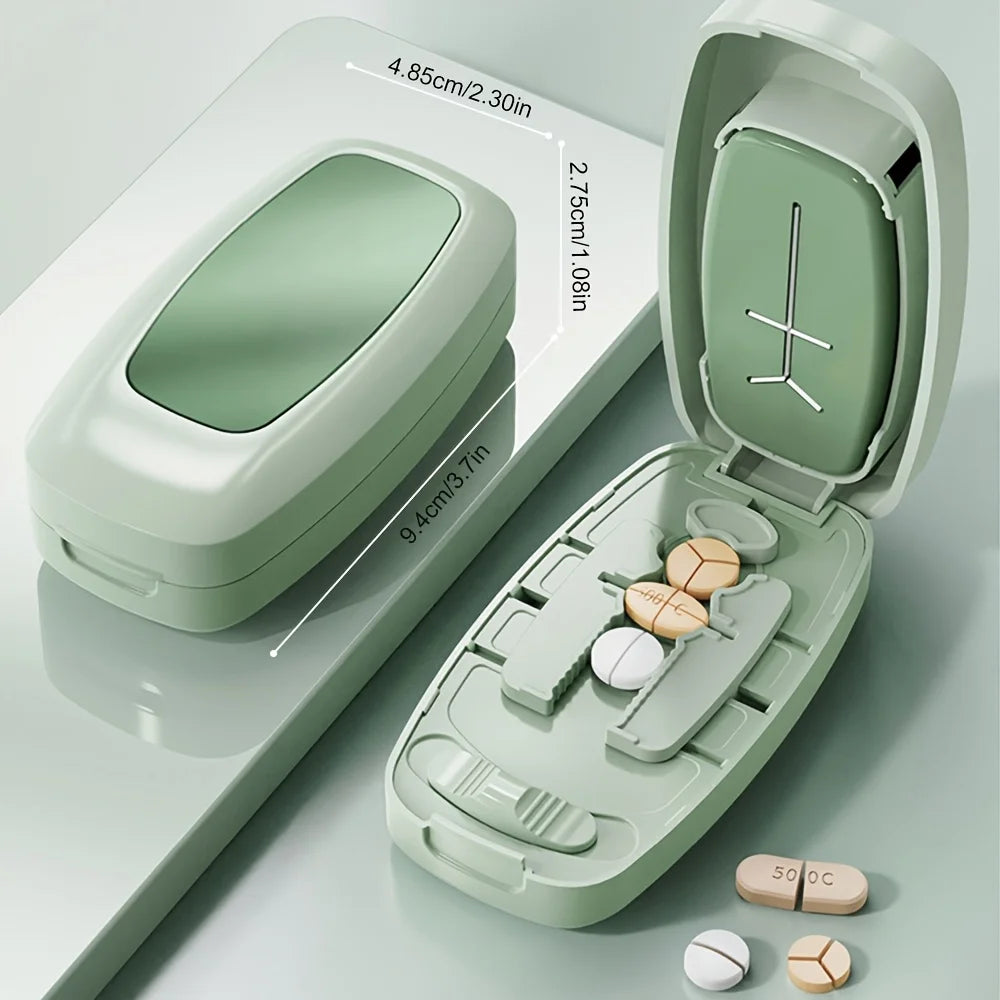 Pill Cutter Splitter – 1/2, 1/3 & 1/4 for Small Tablets