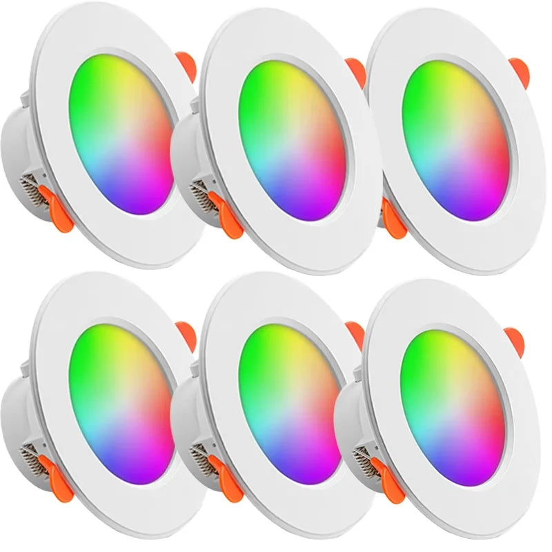 Dimmable LED COB Recessed Downlight | Round Ceiling Spotlight