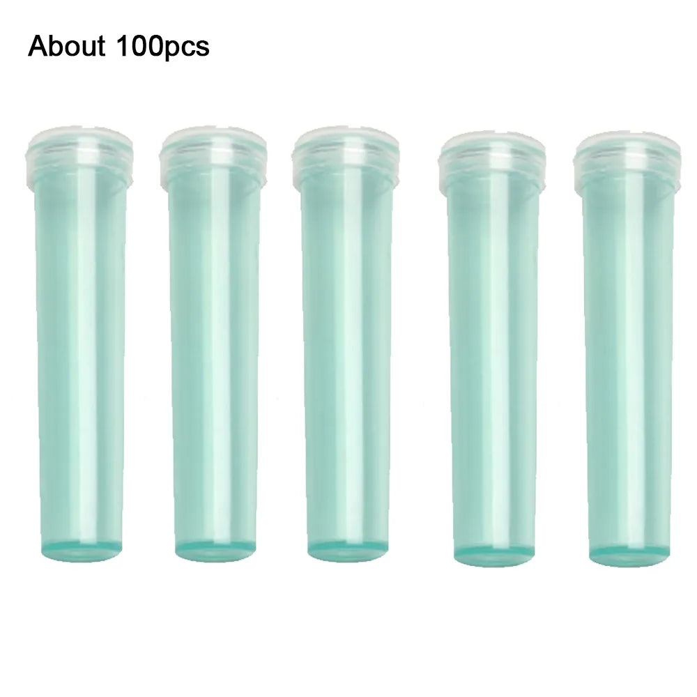 PVC Flower Fresh-keeping Tube Transparent Portable Plant Nutrition Tube 4cm/7cm Water Storage Container Floral Packing Supplies Peaceful Pleasures Health and Wellness Green L