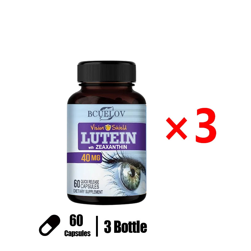 Lutein & Zeaxanthin Eye Softgels | Vision & Macula Support