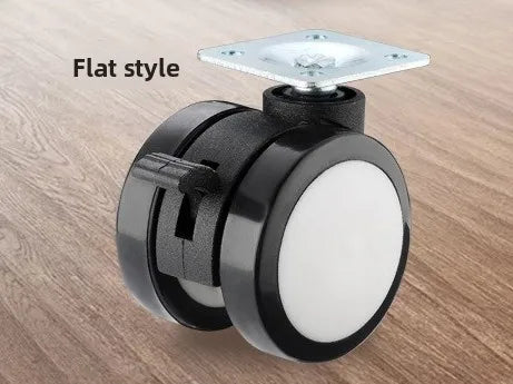 1.5" Soft Mute Office Chair Caster Replacement Wheels | Heavy Duty