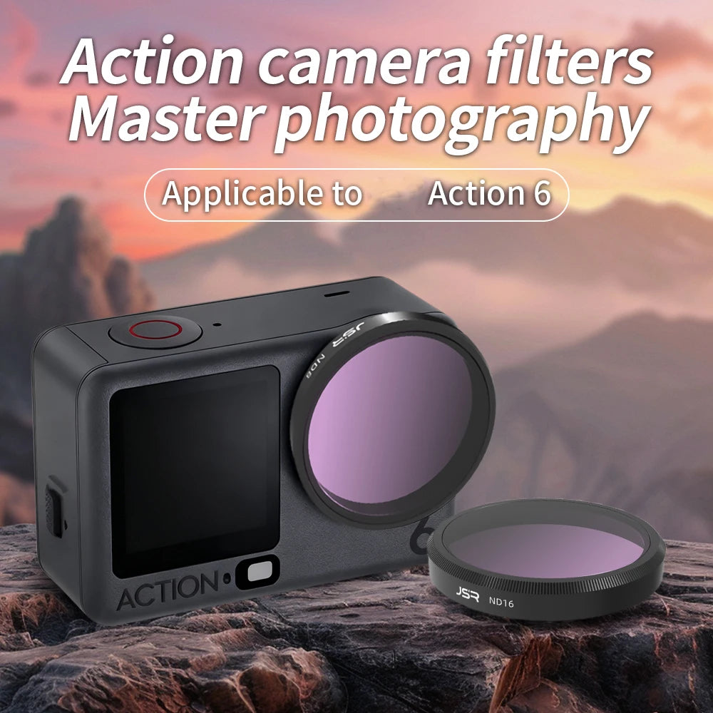 ND & CPL Filter Set for DJI Osmo Action 6 – 7-Piece Kit