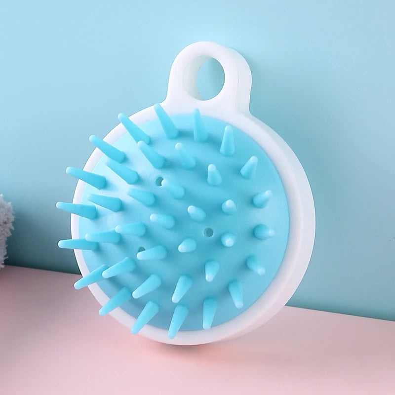 Silicone Scalp Massager Brush | Shampoo & Hair Growth Tool