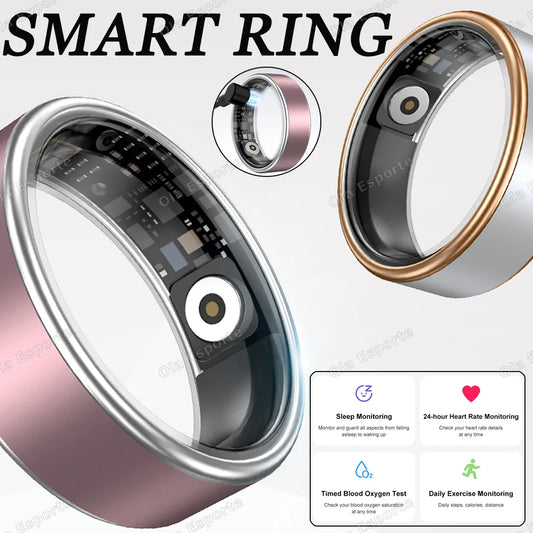 Smart Ring 2025 GPS Fitness Tracker – Sleep & Heart Rate Monitor Smart Ring Tracker Peaceful Pleasures Health and Wellness