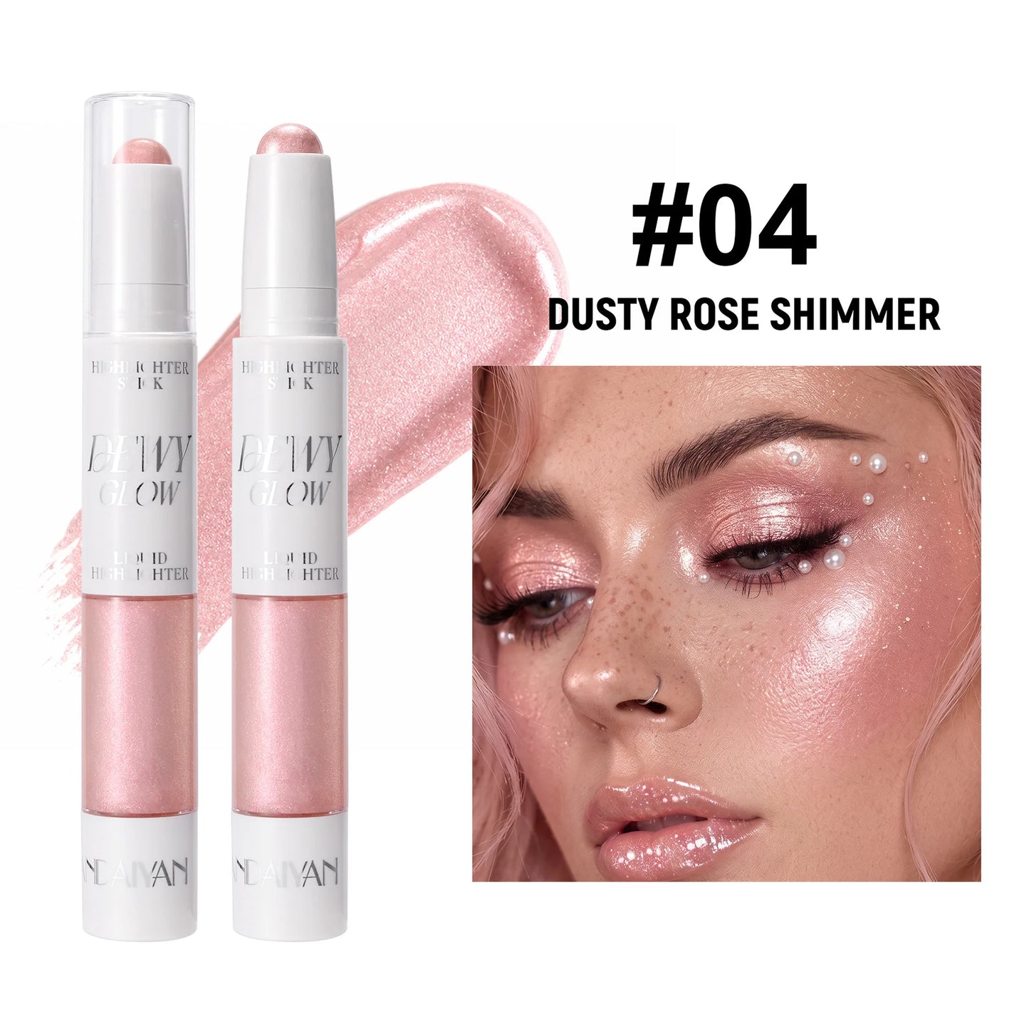 2-in-1 Contour Stick & Liquid Highlighter | Dual-Ended Face Sculptor