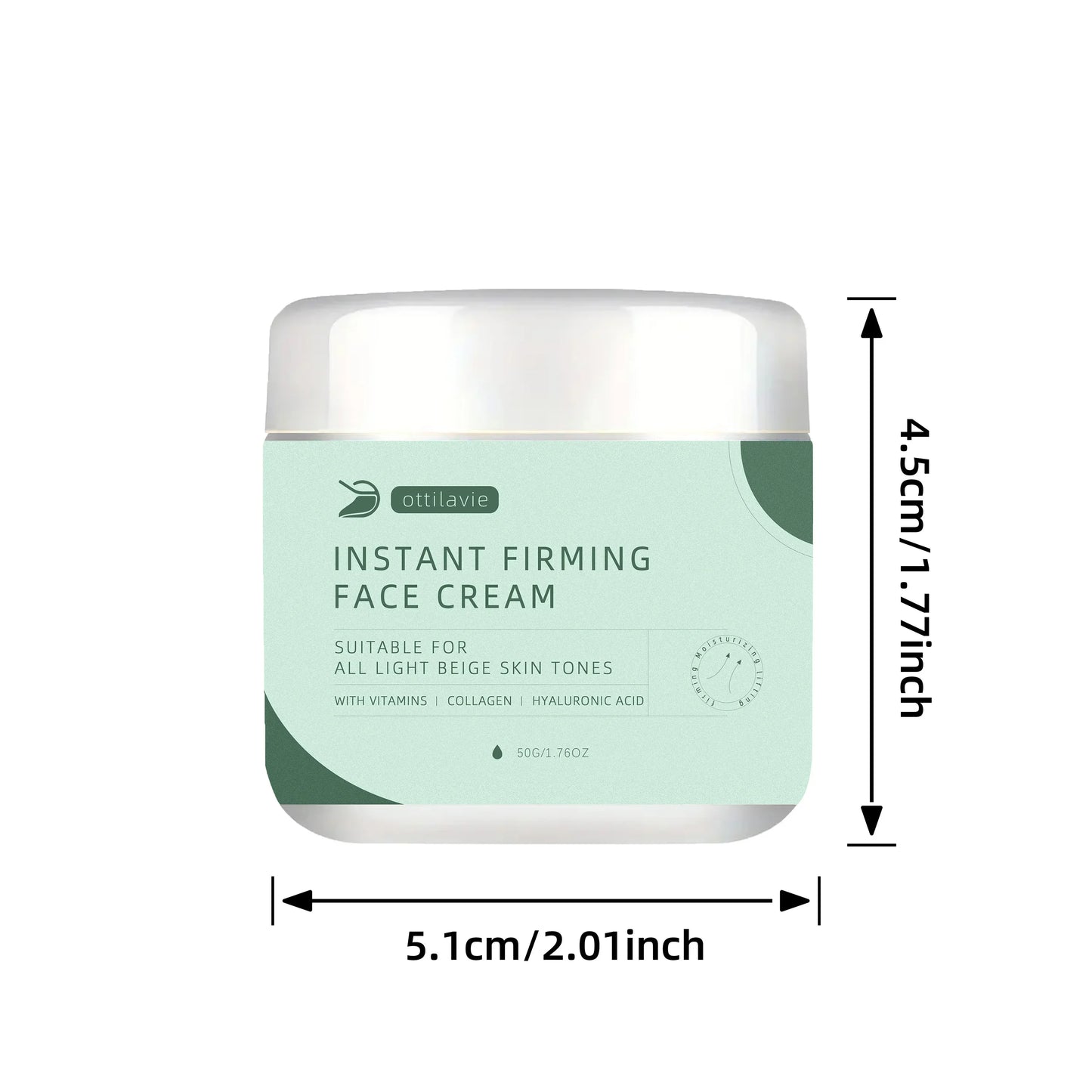 Ottilavie Instant Firming Face Cream – Hydrates & Tightens