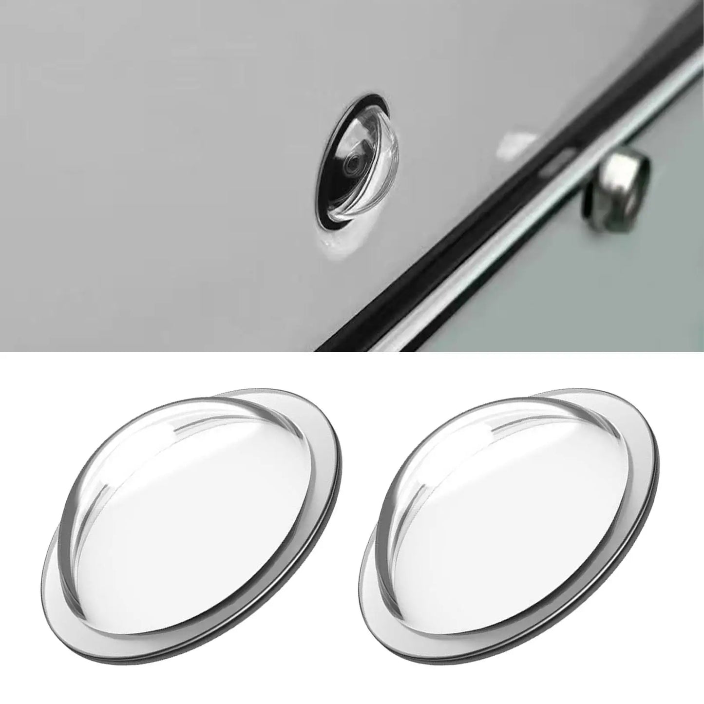 Car Front Camera Lens Protector 2PCS – Scratch Resistant Cover