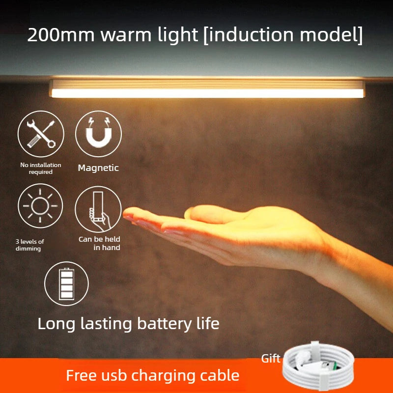 Rechargeable Motion Sensor LED Strip Light | Magnetic Mount