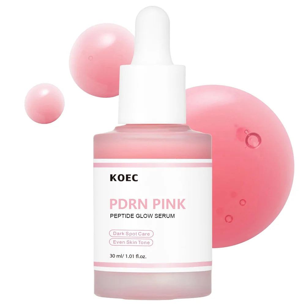 KOEC Rose PDRN Pink Peptide Glow Facial Serum 30ml