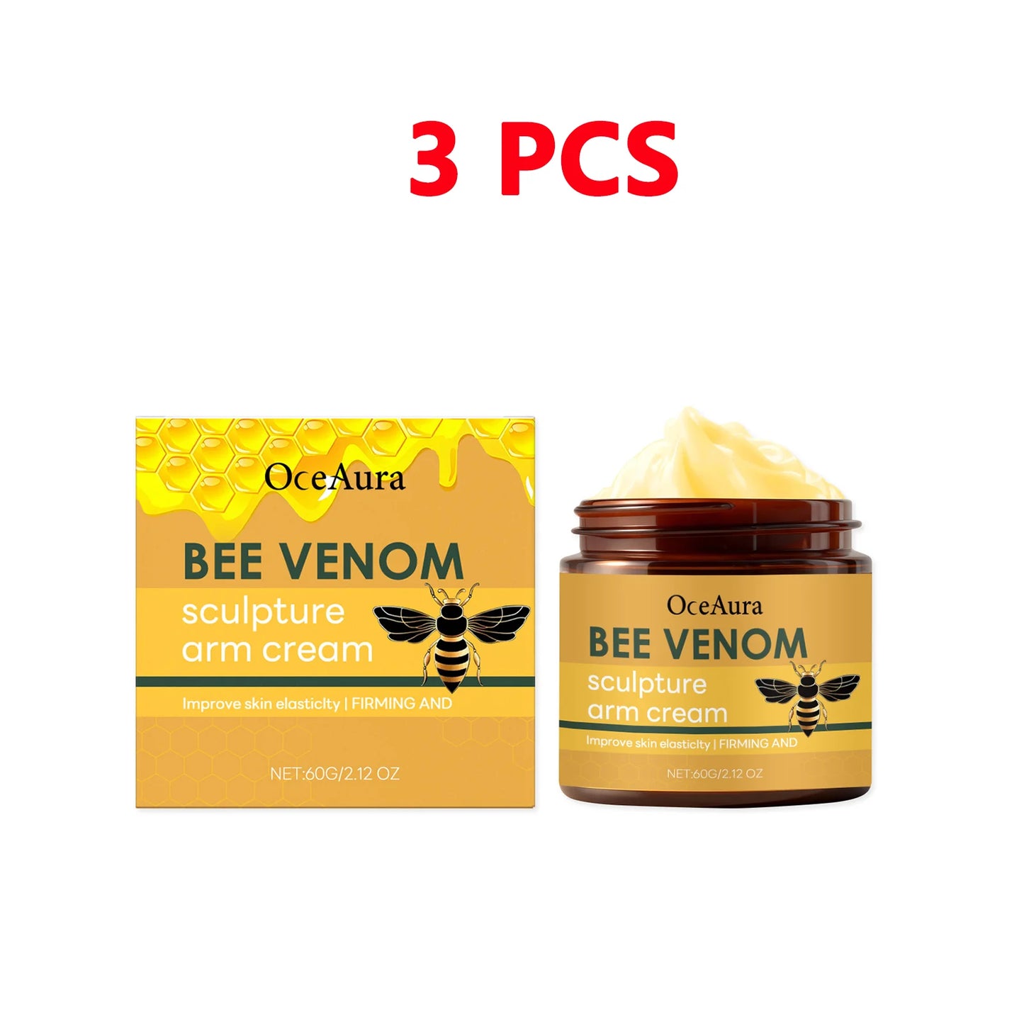 OceAura Bee Venom Body Firming Cream | Anti-Aging Skin Tightening