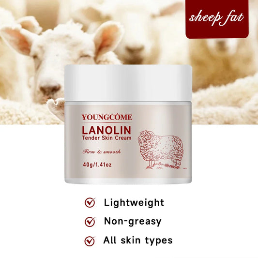 YOUNGCOME Pure Lanolin Cream – Nursing, Baby & Dry Skin Care Lanolin Moisturizer Cream Oasis Select
