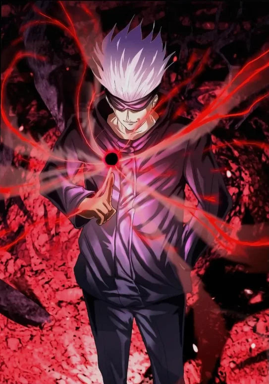 Jujutsu Kaisen Canvas Poster | Itadori Gojo Anime Wall Art